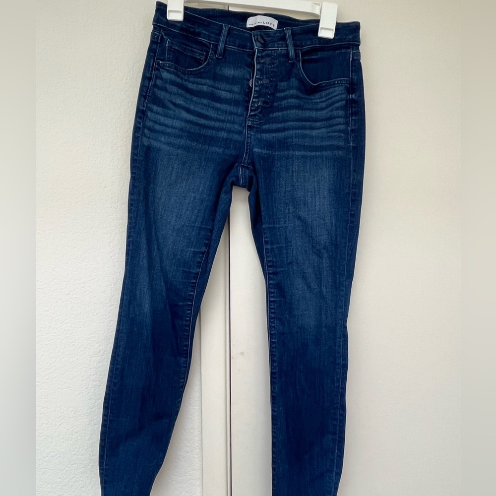 Button Fly Ann Taylor Skinny Jeans